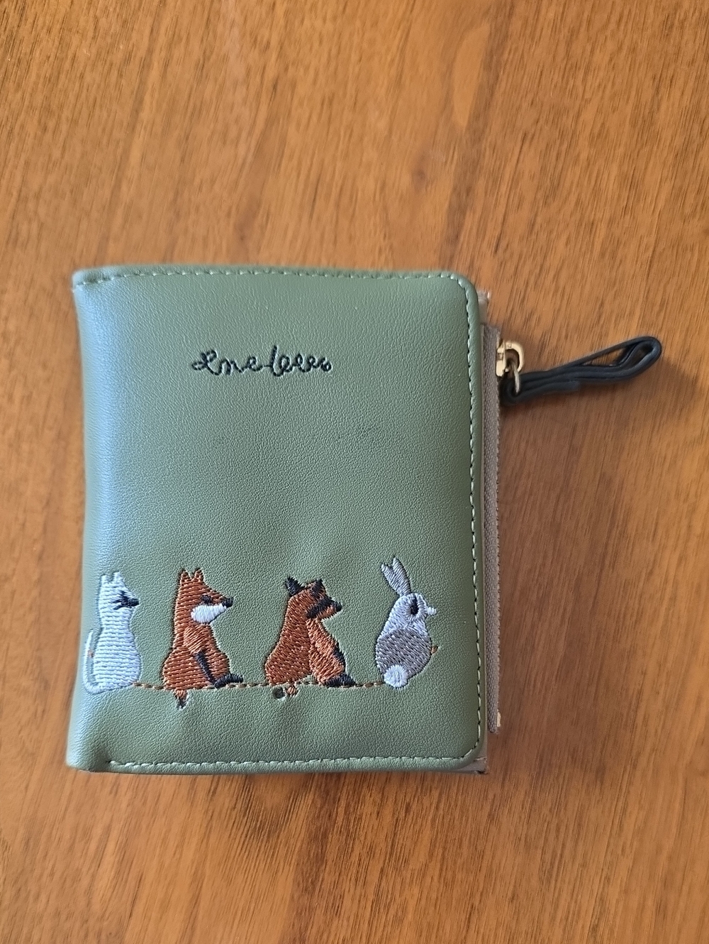 Embroidered Wallet